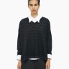 Vestiti Malloni | Maglia Oversize Nero