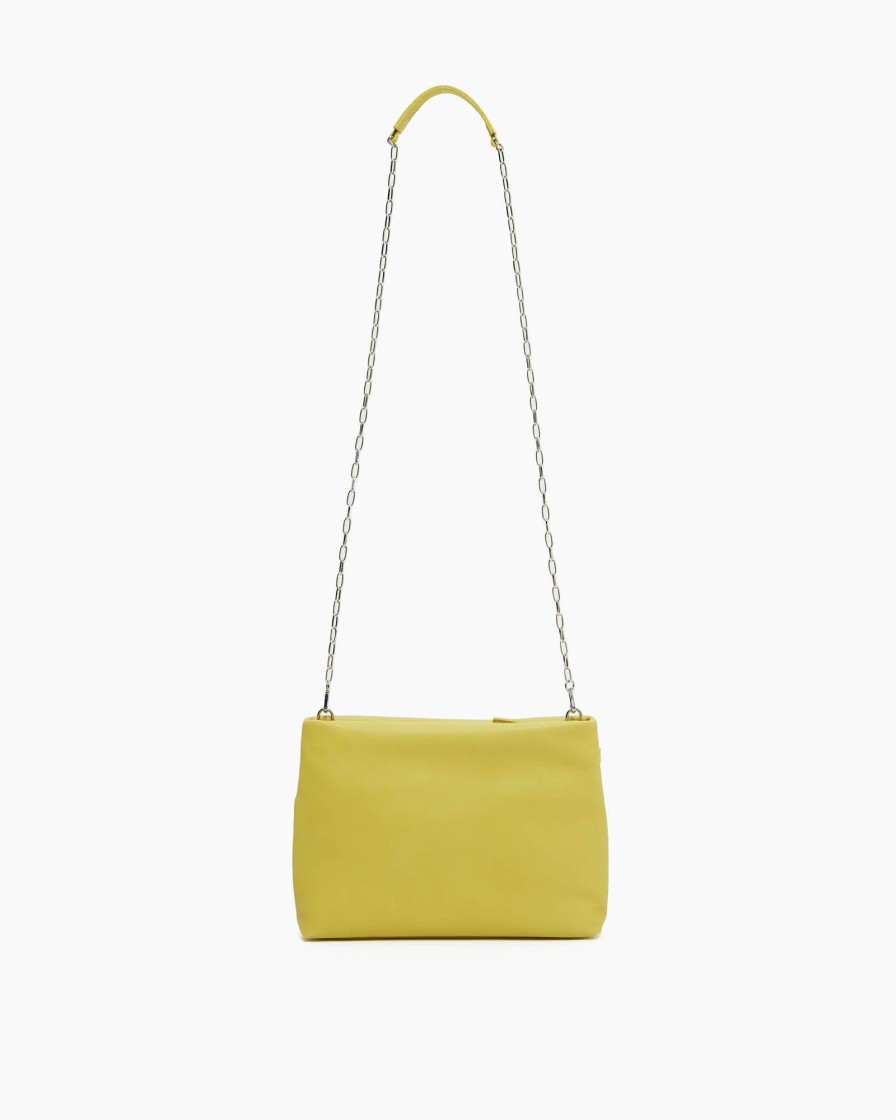 Borse E Accessori Malloni | Pochette Giallo