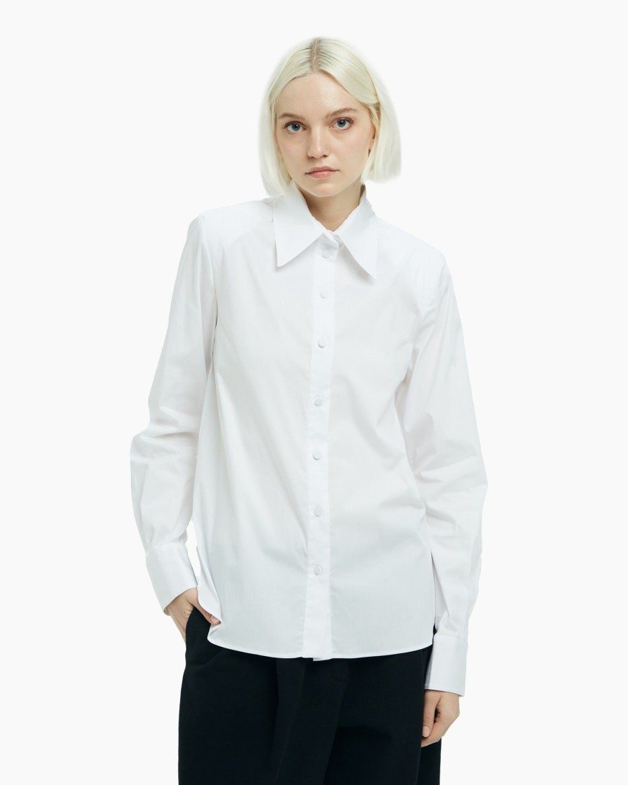 Vestiti Malloni | Camicia Bianco