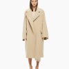 Vestiti Malloni | Cappotto In Lana Beige