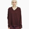 Vestiti Malloni | Maglia Oversize Rosso