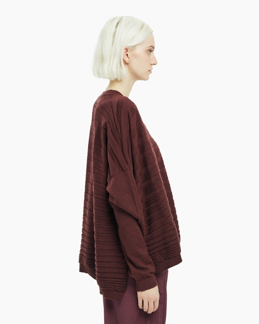 Vestiti Malloni | Maglia Oversize Rosso