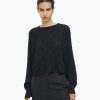 Vestiti Malloni | Maglia Loose Fit Nero