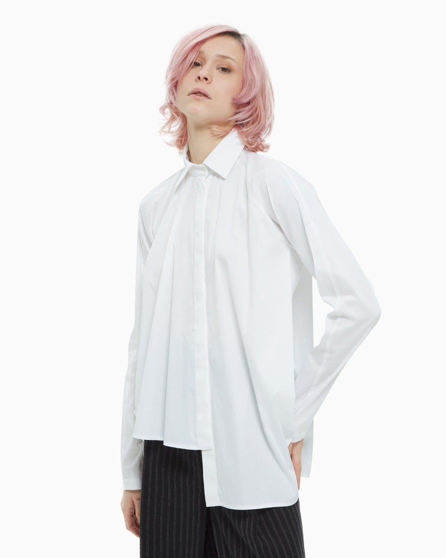 Vestiti Malloni | Camicia Bianco