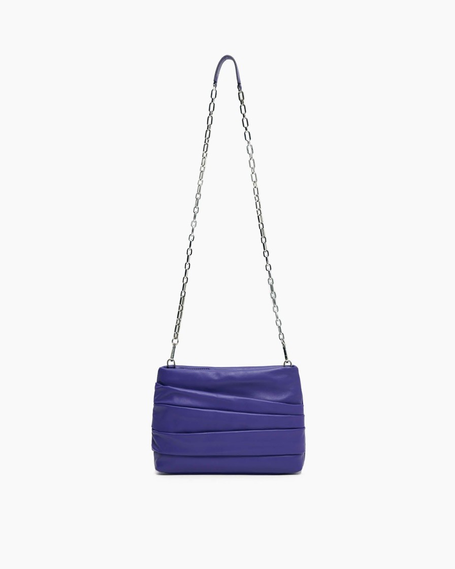 Borse E Accessori Malloni | Pochette Viola